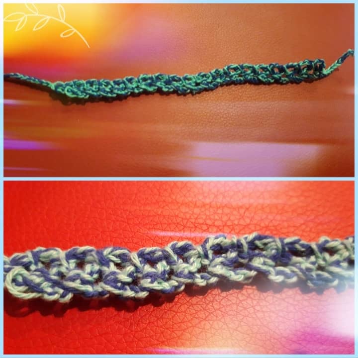 Bracciale in cotone unisex