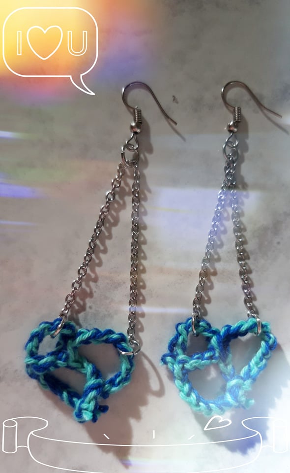 Orecchini Peace Heart 